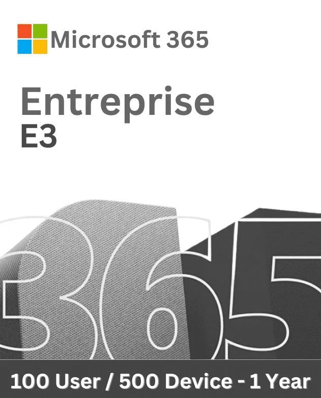 Microsoft 365 E3 License – 1 Year Plan